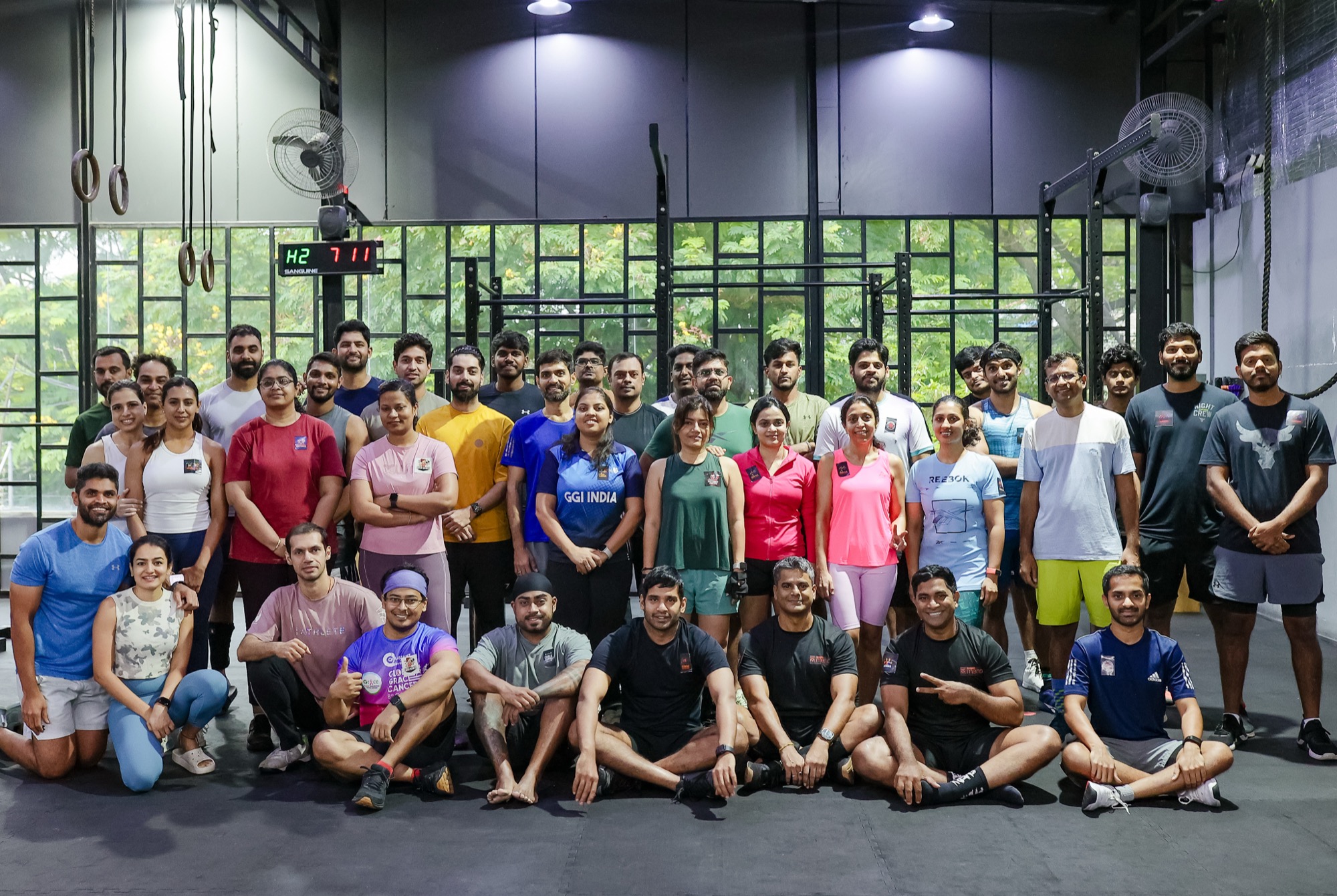 Evening class group